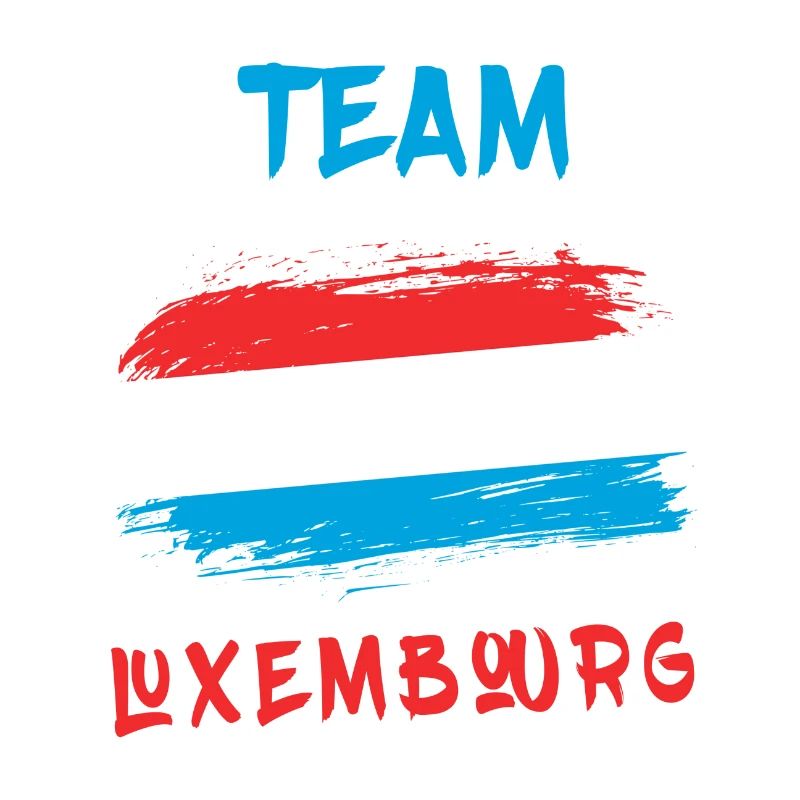 Drapeaux de l'équipe du Luxembourg