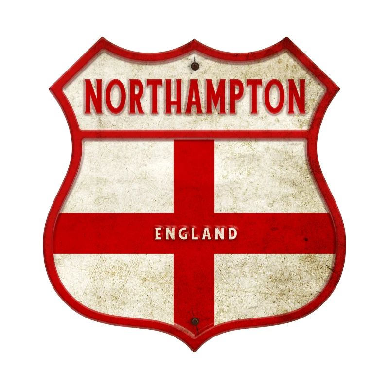 Northampton England Wappen