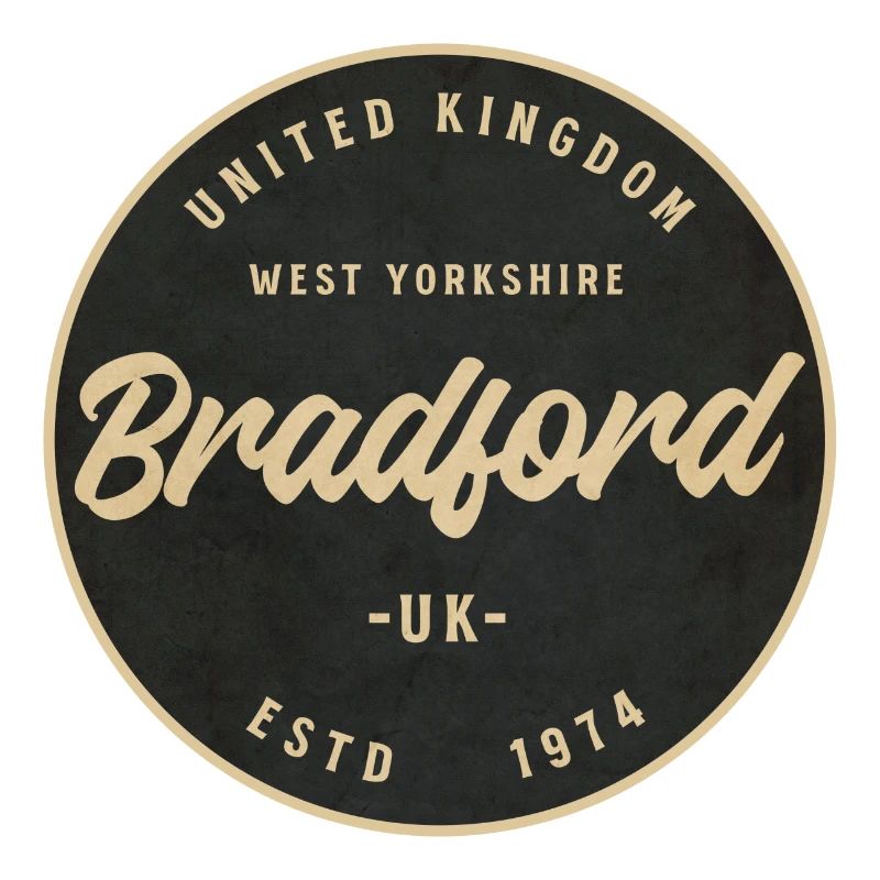 Bradford Vintage Circular Badge