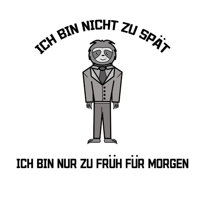 Langschläfer Faultier Säugetier Statement Faul
