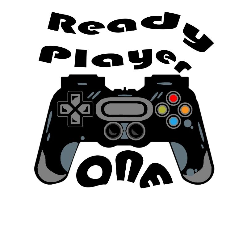 Silhouette de manette rétro