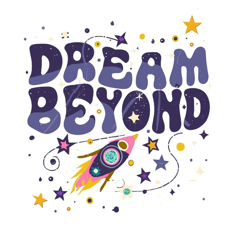 Dream Beyond Rakete und Sterne