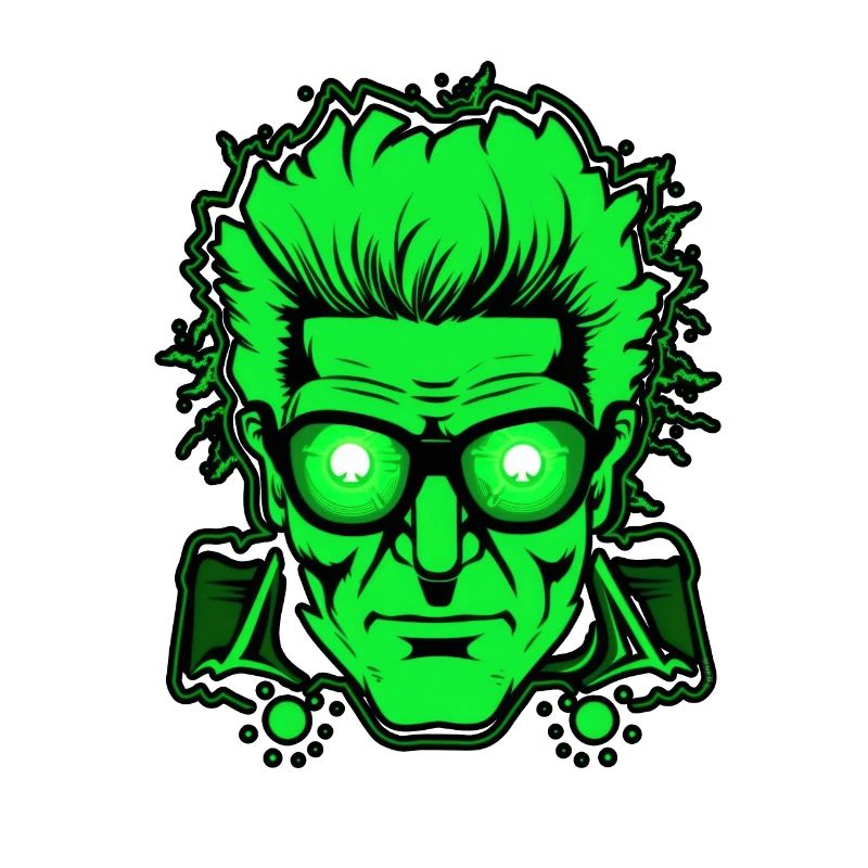 Green Face