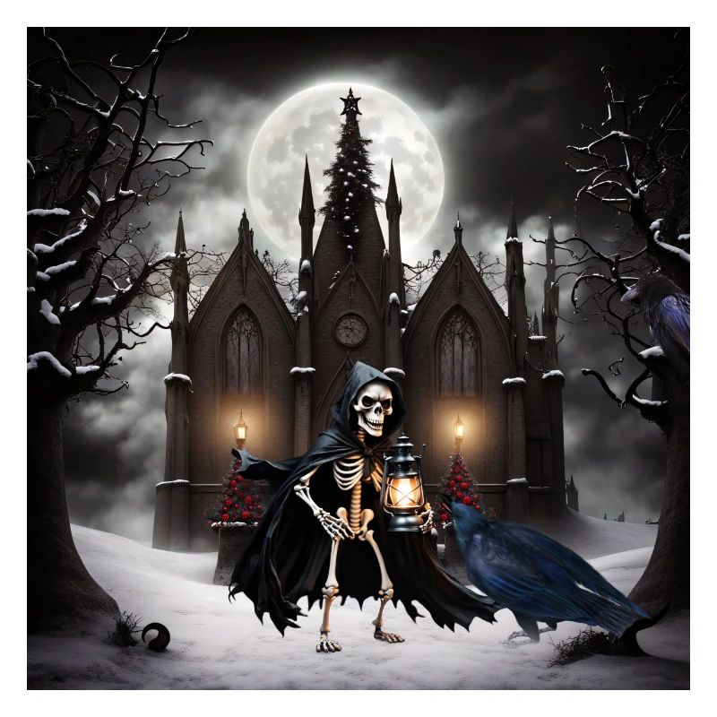 On a terrifying, dark night