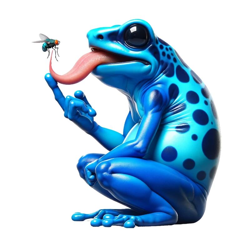 Pfeilgiftfrosch Frosch