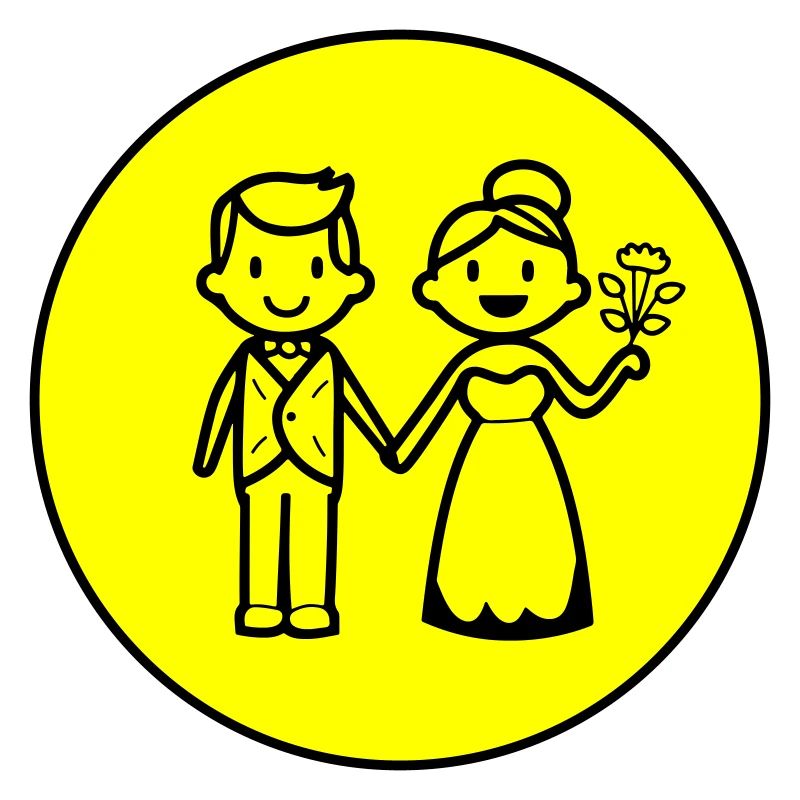 Brautpaar Ehepaar Symbol