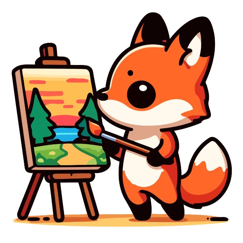 Fox Palette: The Forest Painter