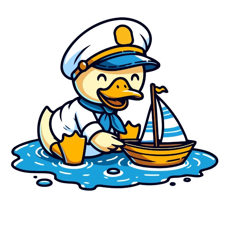 Sailing Duck : Le capitaine marin