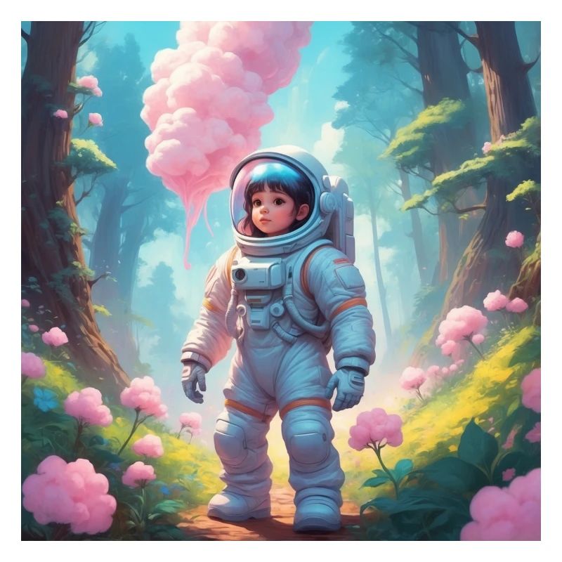 Fille de l’espace