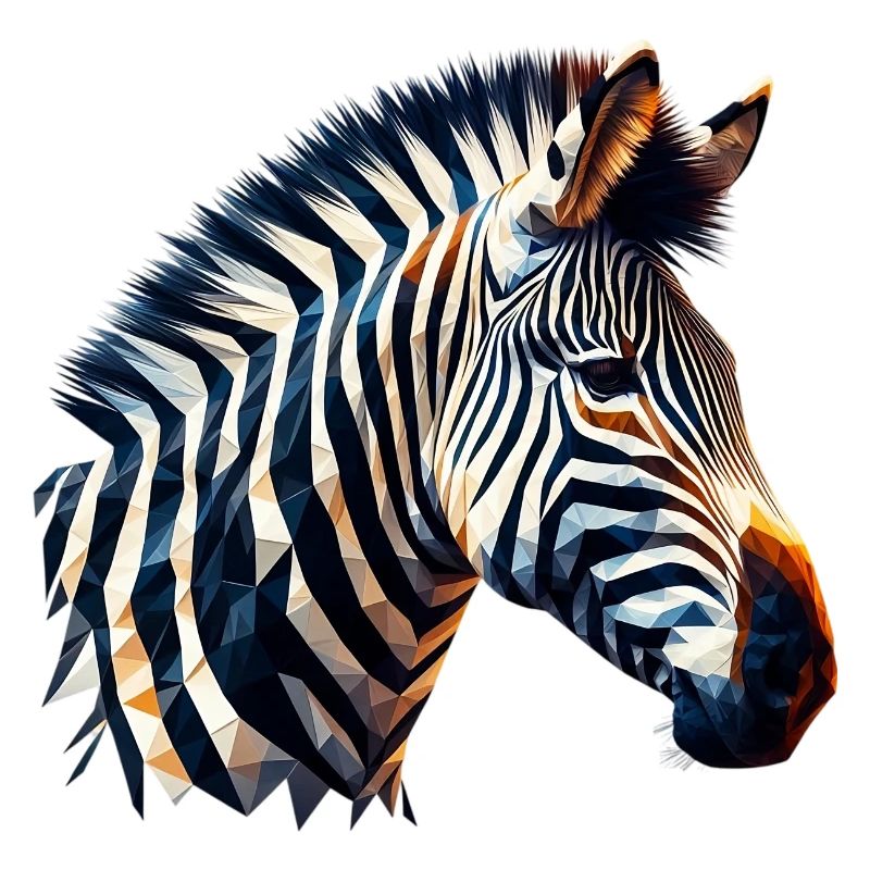 Zèbre polygonal