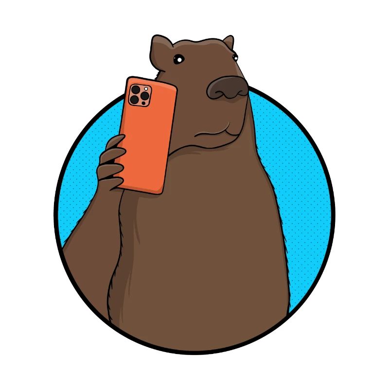 Capybara Social Media Influencer