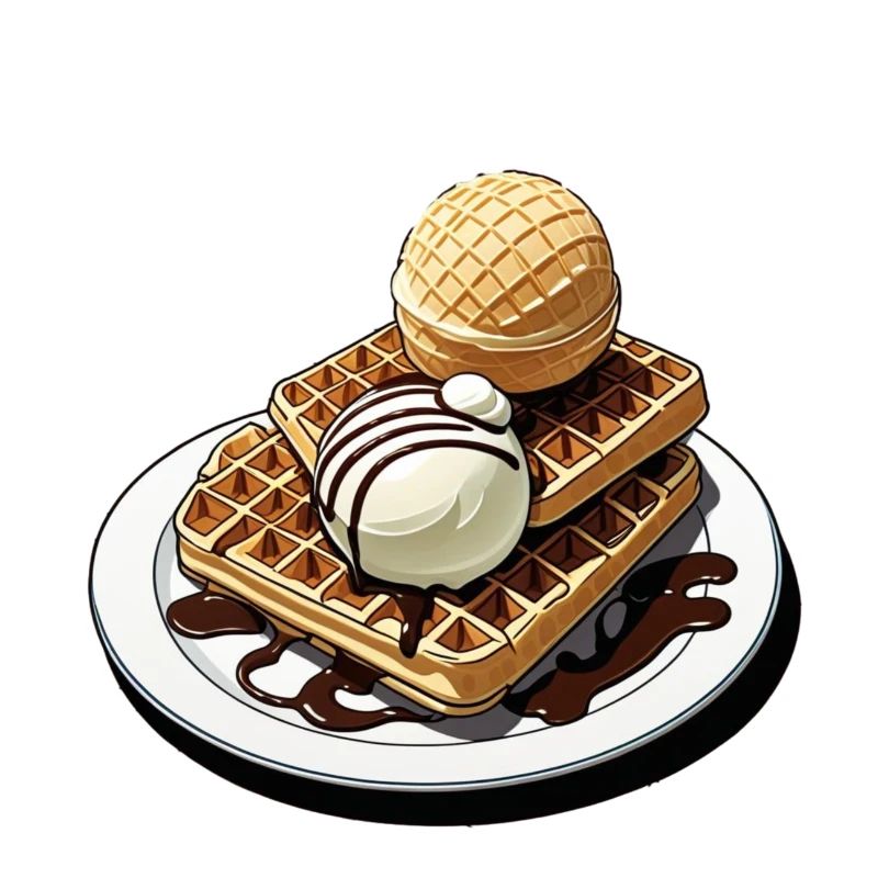 Waffles Waffle Lover Funny Waffle Gift