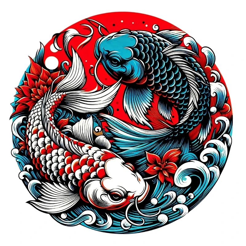 Koi-Karpfen
