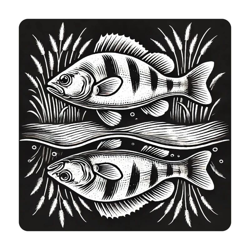 Perche, poisson, ange