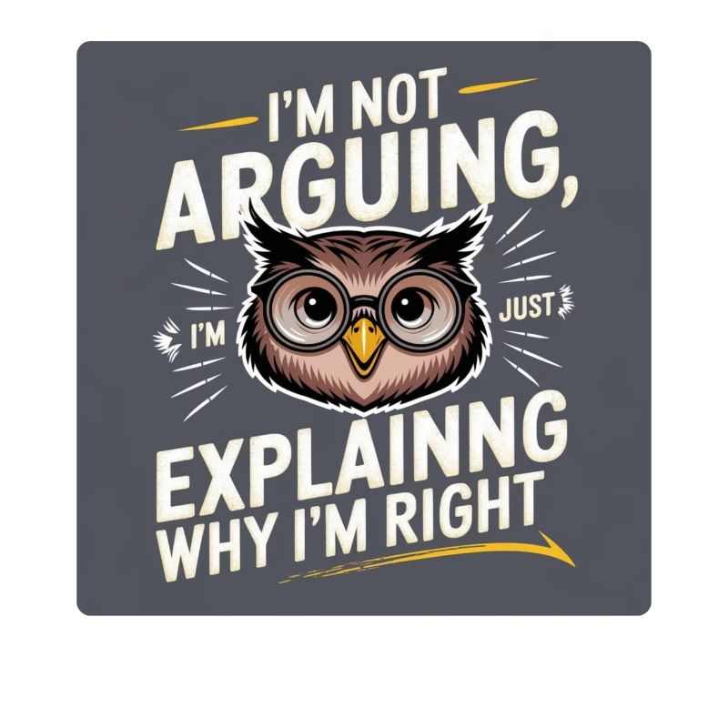 I'm not arguing, i'm just explaining why i'm right
