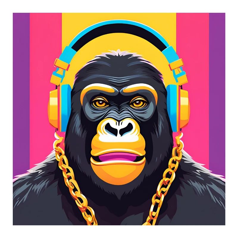Gorilla, Primat, Affe