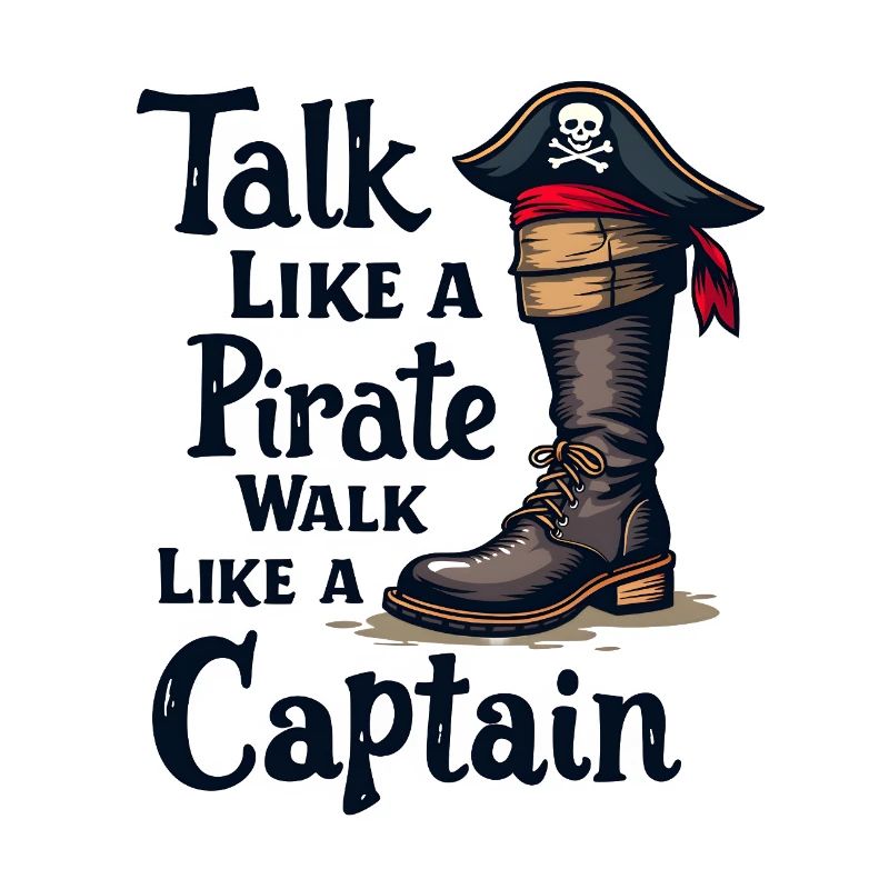 Parler comme un pirate, marcher comme un capitaine