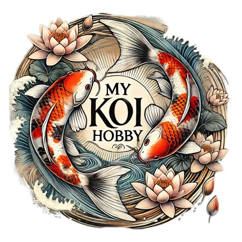 Conception de poisson Koi pour fait à la main