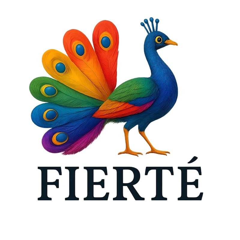 Fierté – Paon Arc-en-Ciel