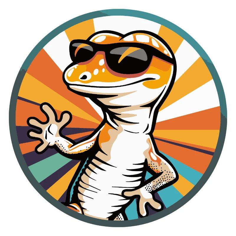 Echse Comic Cool