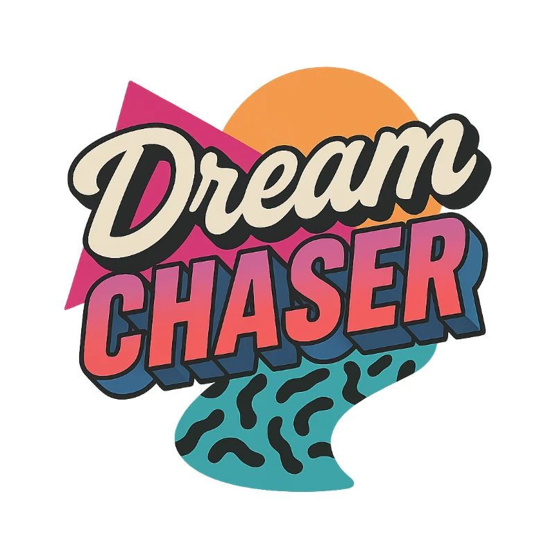 Retro 80er Inspired Dream Chaser Design