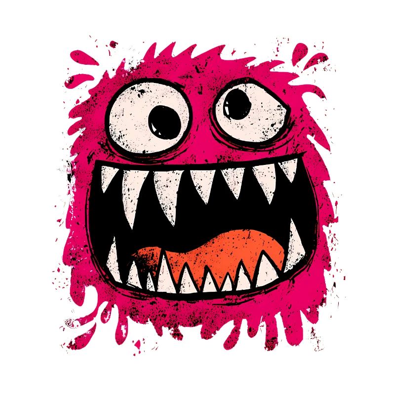 Whimsical Funny and Colorful Creature