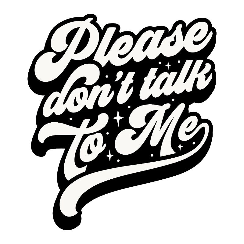 Expressive message in modern style