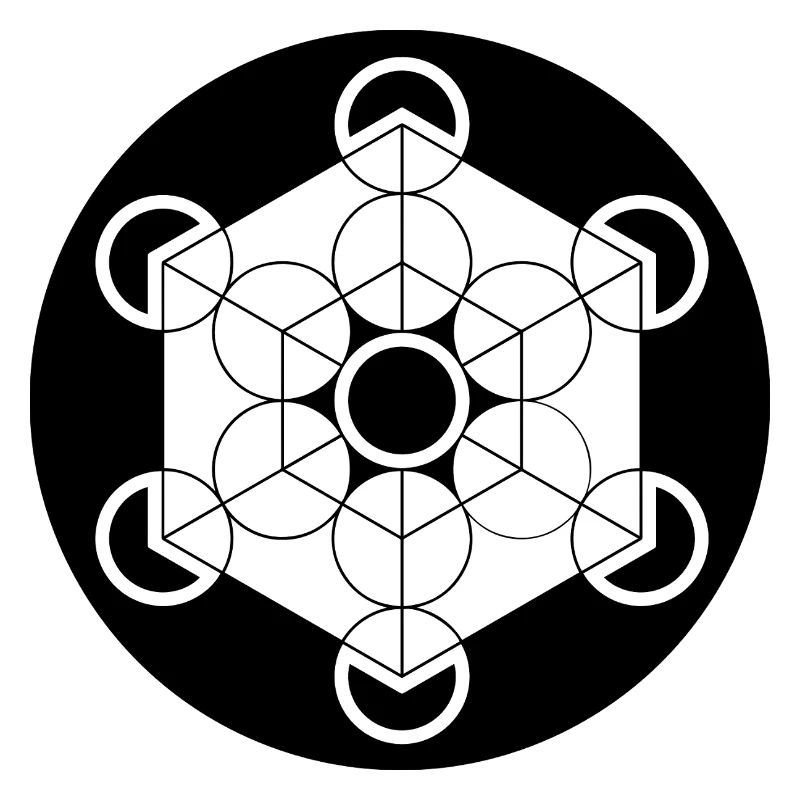 Crop circle cube de Metatron