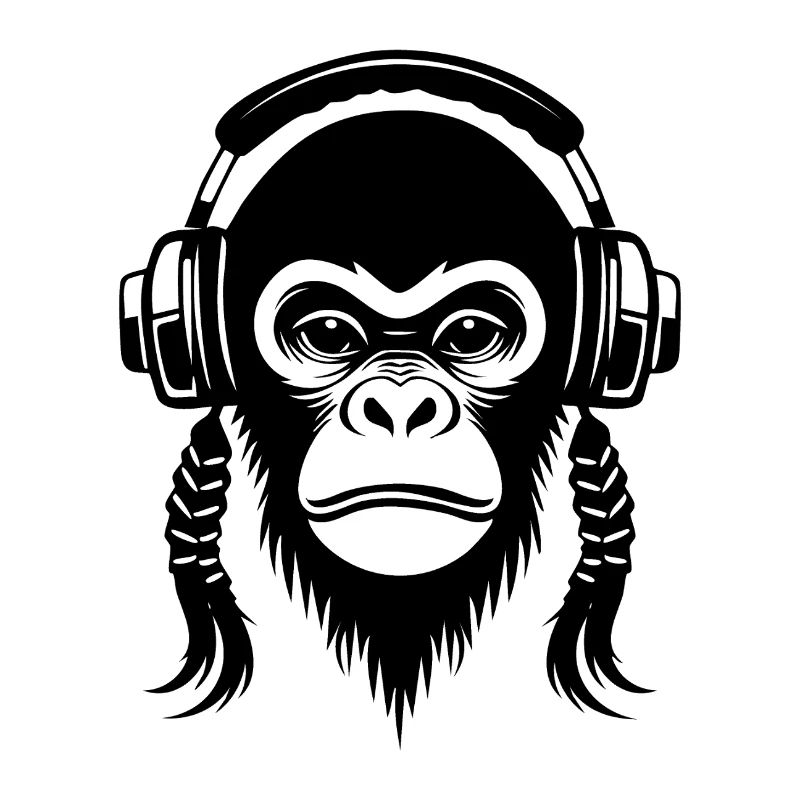 Chemise Bold Monkey Head Statement Urban Edition