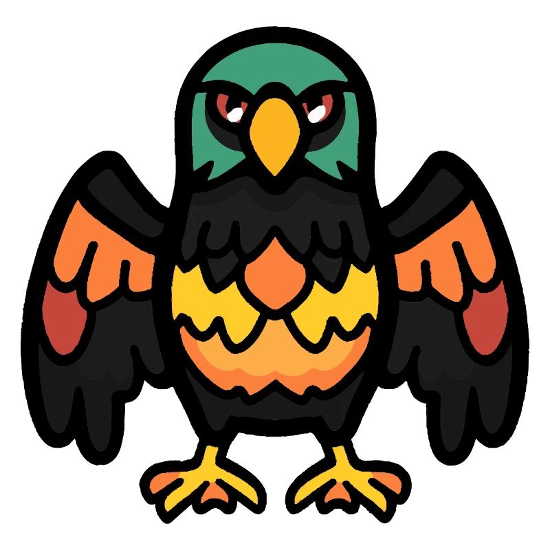 Adler Halloween Comic Lustig