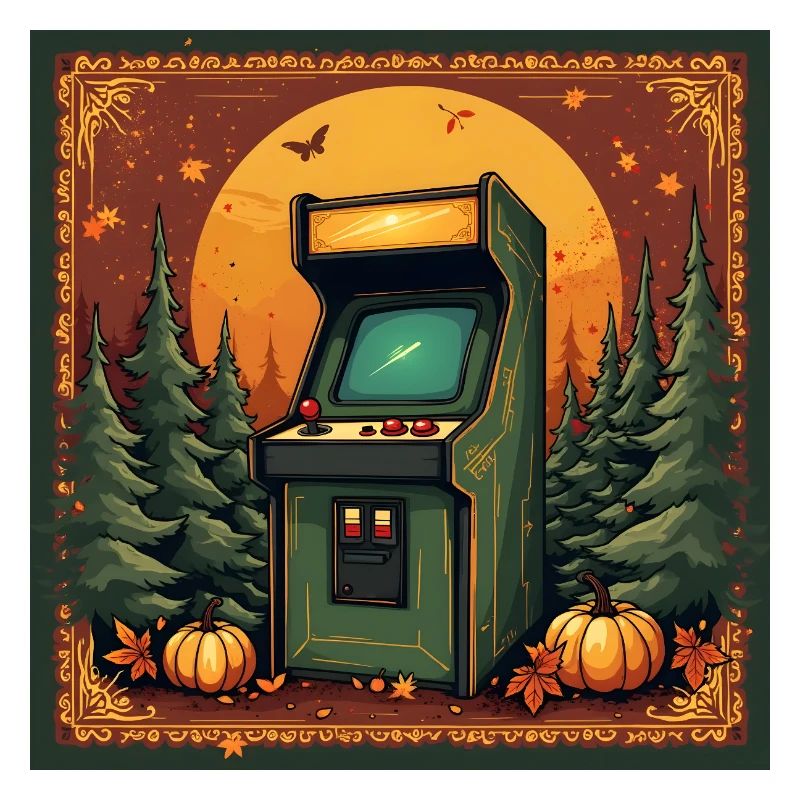 Vintage Arcade Tapestry