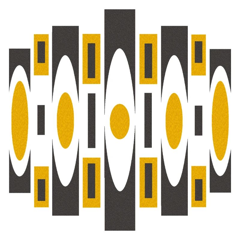 Psychedelisches Muster von Cean