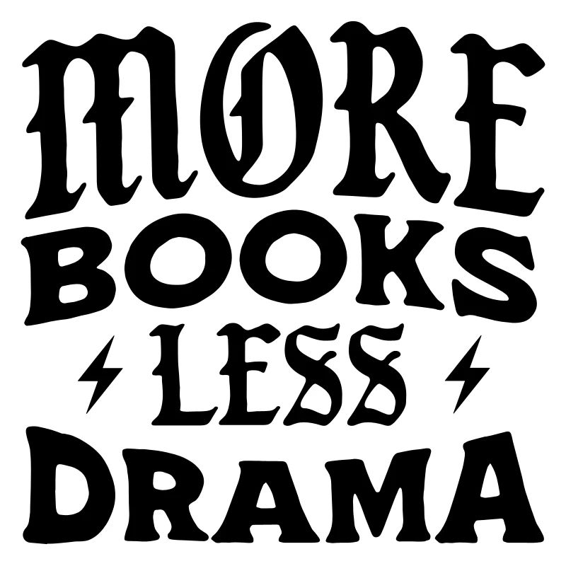 Plus de livres, moins de drame