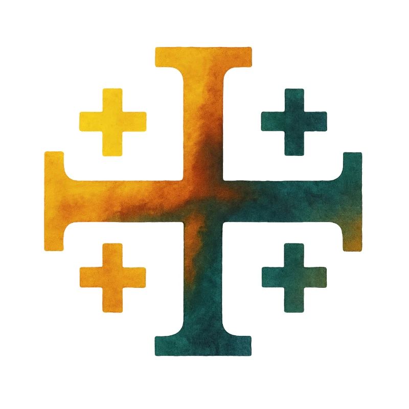 Croix de Kairos (Croix de Jérusalem) – Cabane forestière