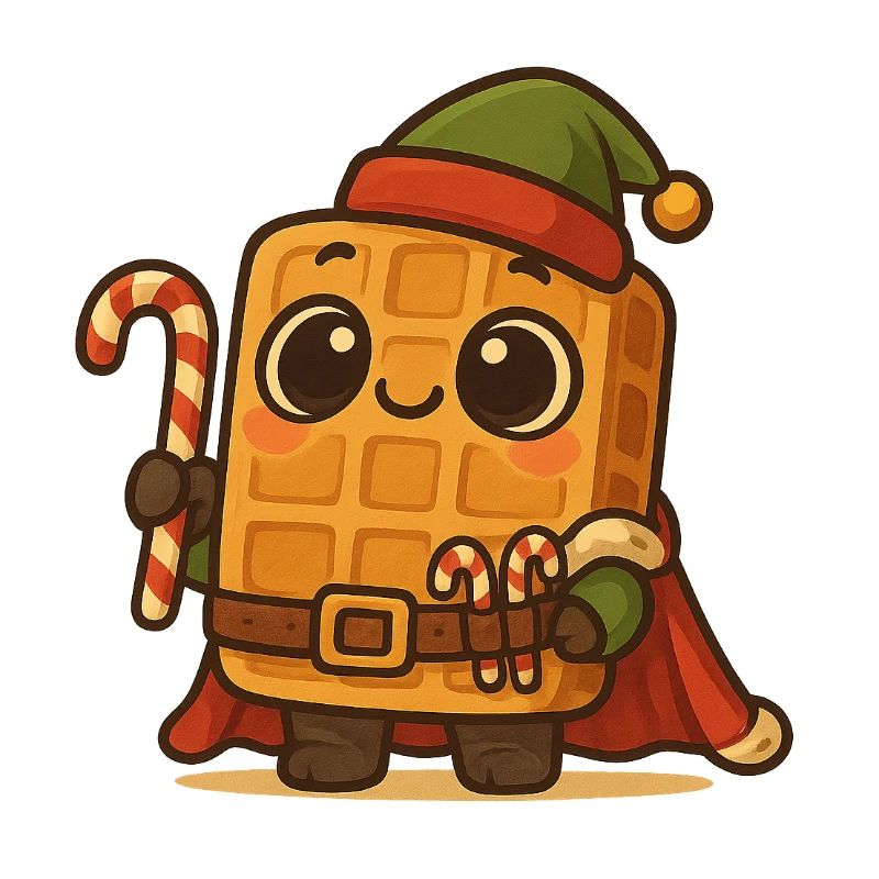Weihnachts Waffel