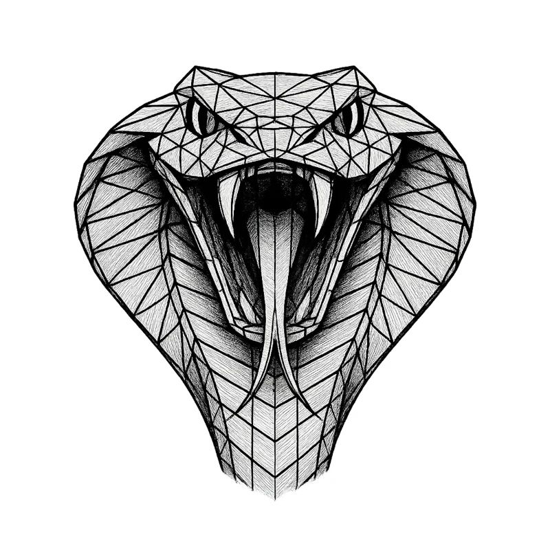 Geometric Cobra Head