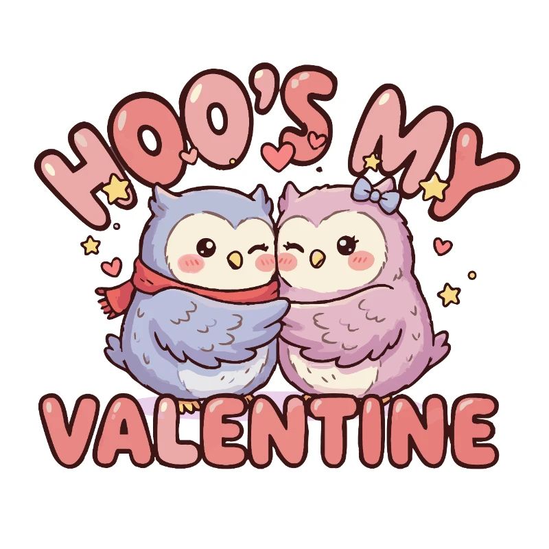 Hoo, mes chouettes câlines de la Saint-Valentin