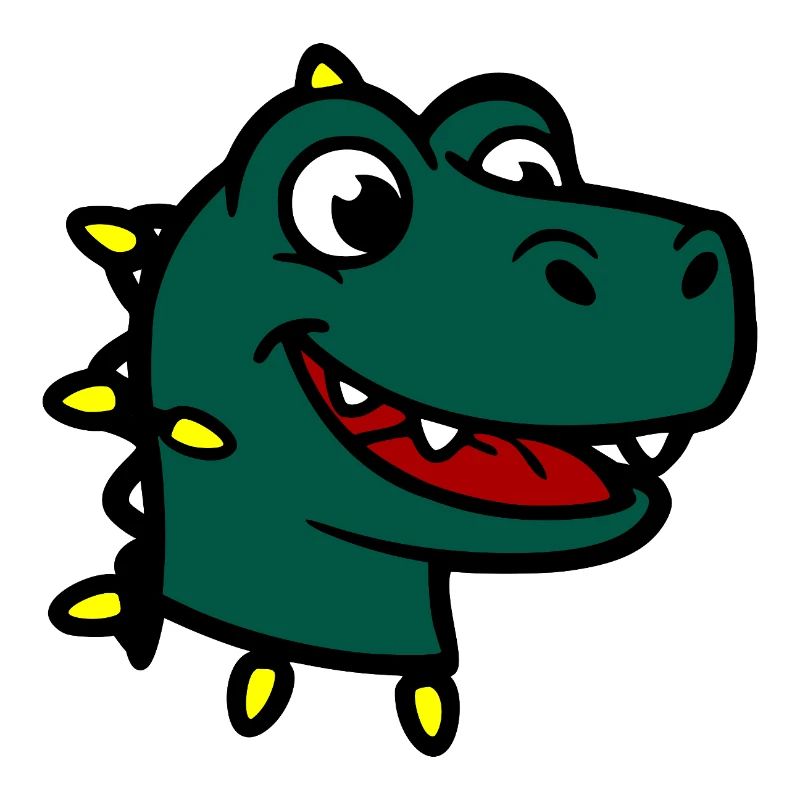 Lächelnde Dinosaurier-Weihnachtslichter