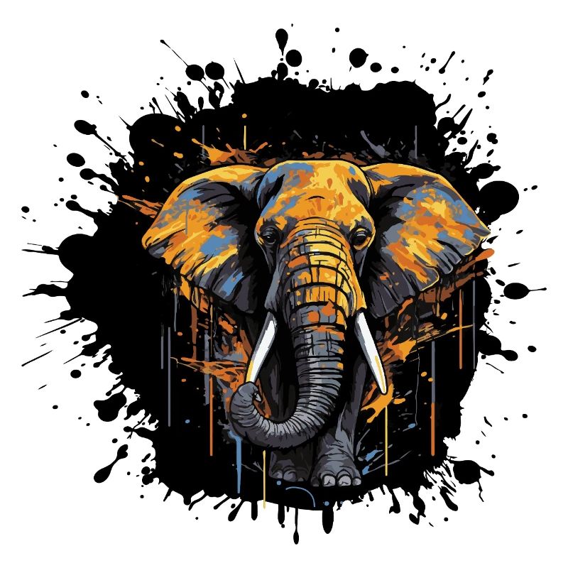 Éclaboussure d’éléphant
