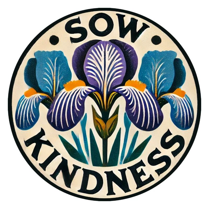 Sow Kindness Iris Circle