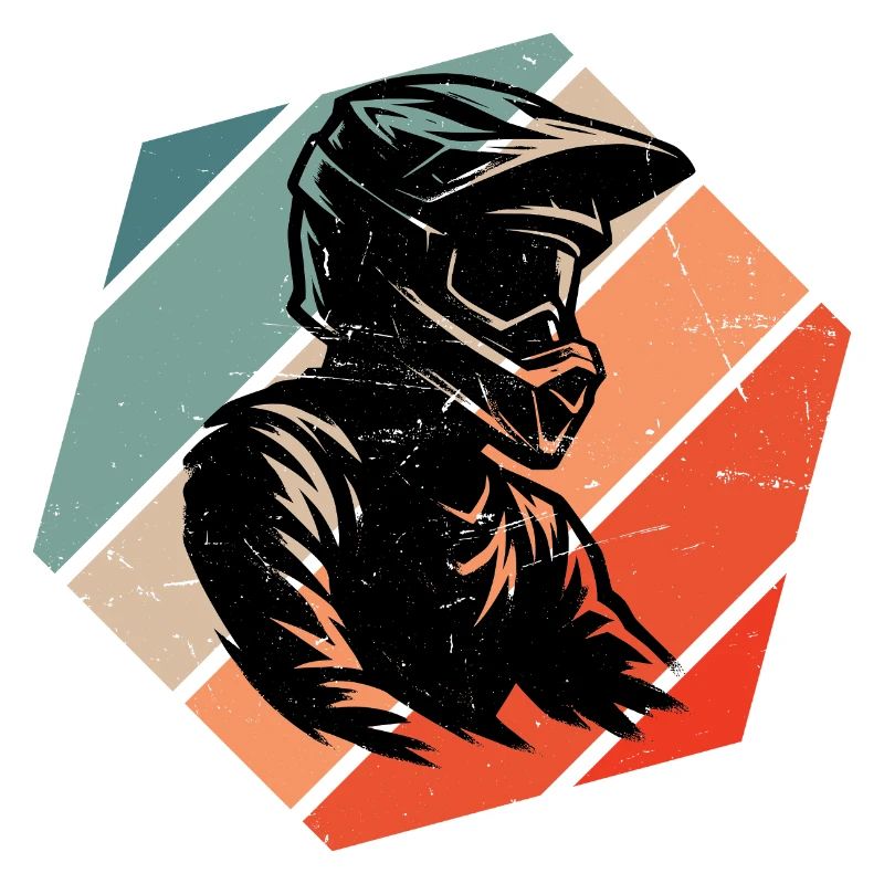 Conception compacte du motocross