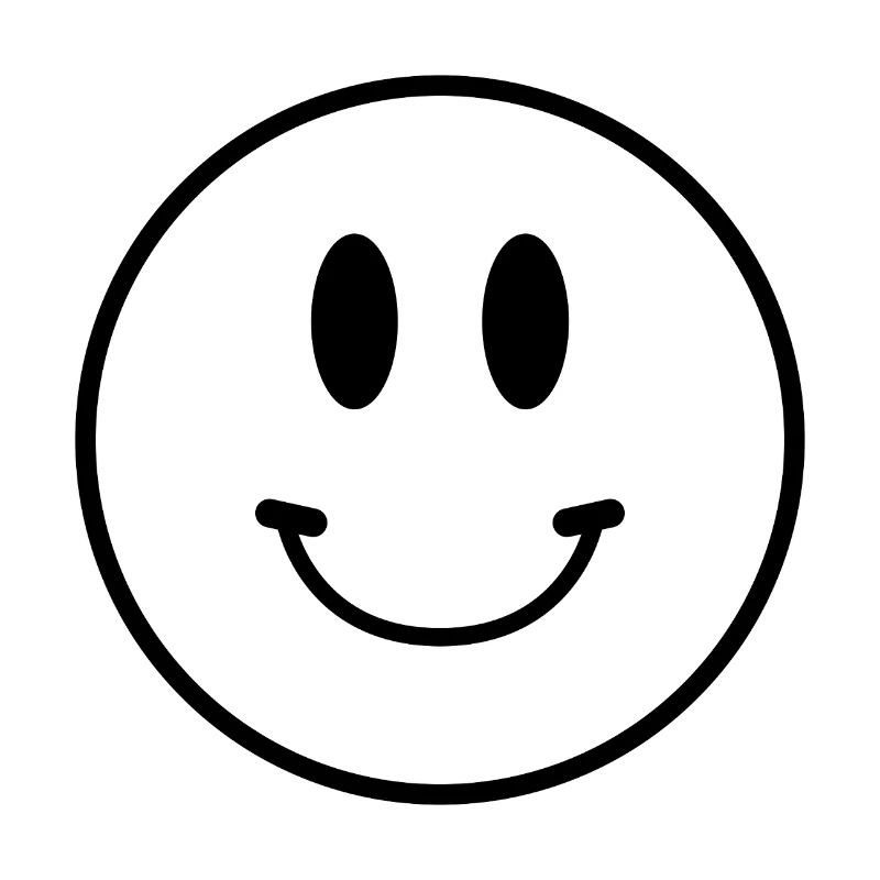 Visage souriant
