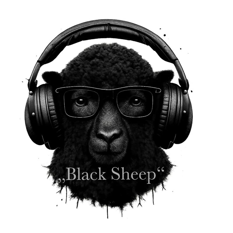 Black Sheep avec un casque