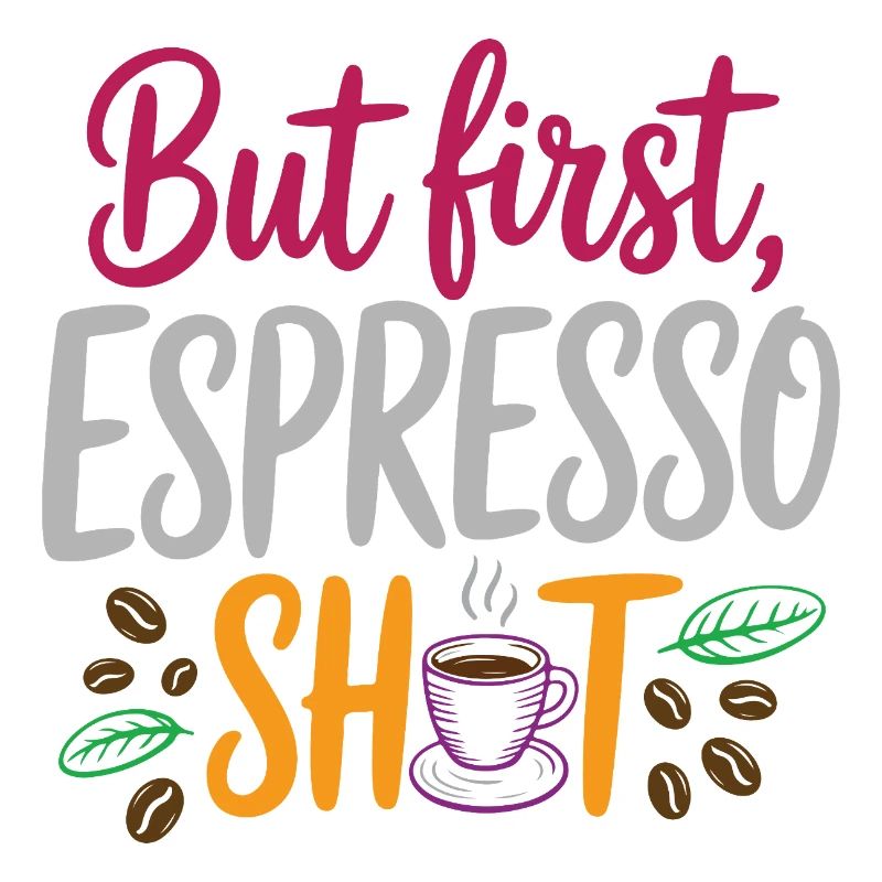 But first espresso shot