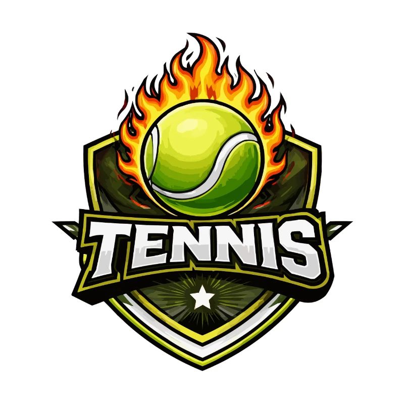 Flammen Tennis Shield
