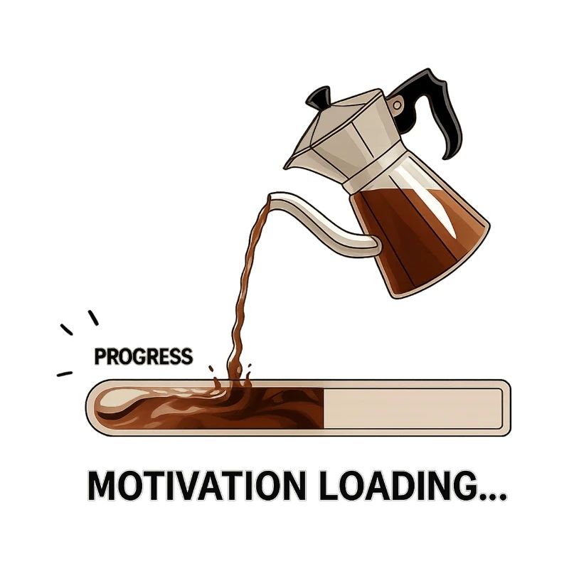 Motivation invites with coffee
