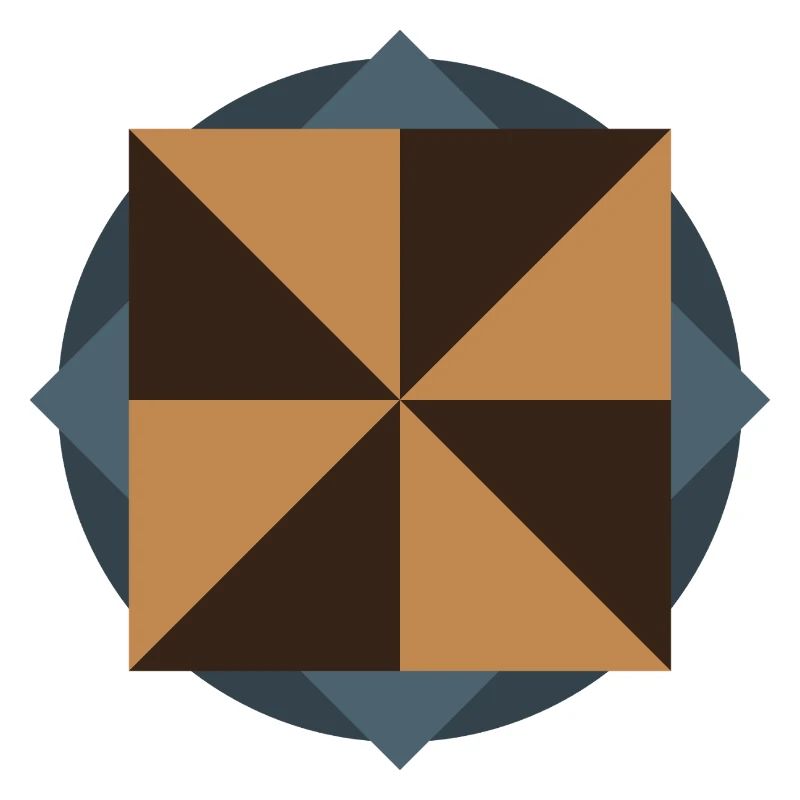 PYRAMIDENKERNGEOMETRIE | Grundformen-Artwork