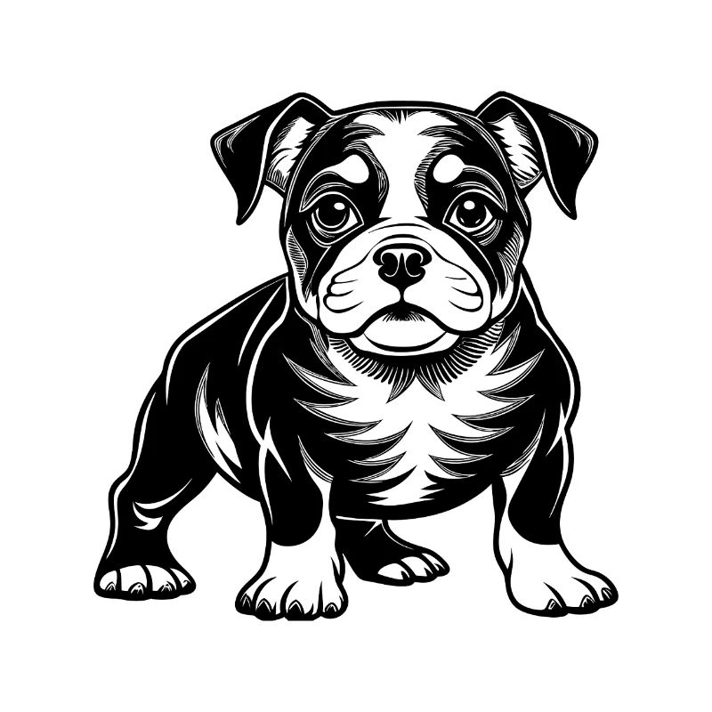 Chiot bouledogue