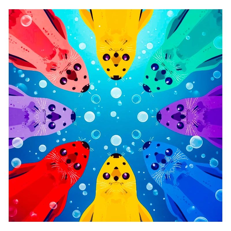 Koi Cercle Coloré