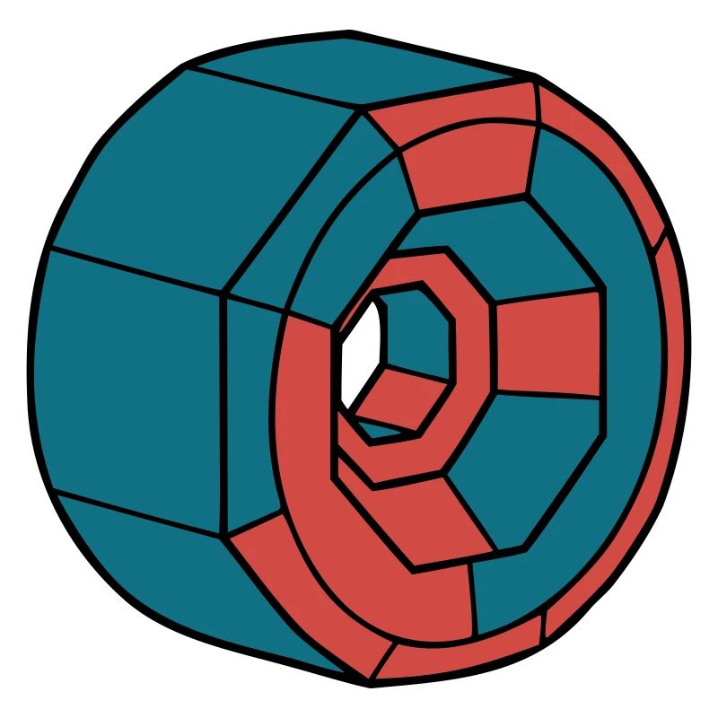 Detailed Skateboard Wheel Crew